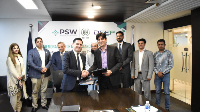 PSW, NITB Sign MoU to Advance Digital Public Services Under DEEP